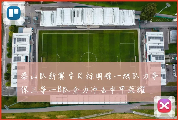 泰山队新赛季目标明确一线队力争保三争一B队全力冲击中甲荣耀